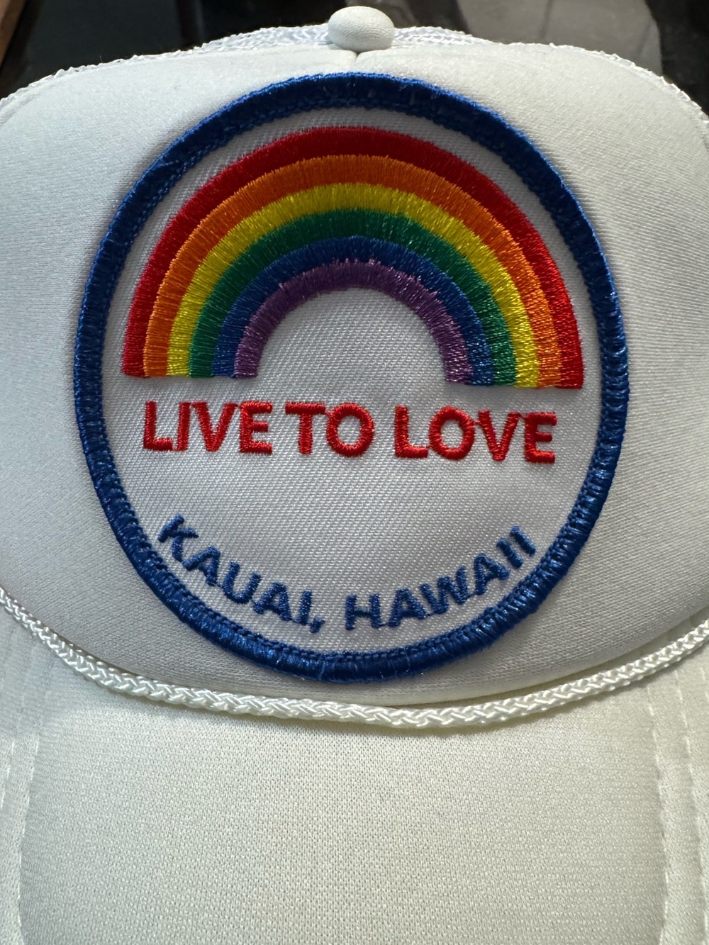 Aviator Nation Live to Love Trucker Vintage Hat - Picture 3 of 5